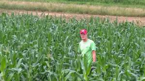 Eric n corn field